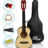 30" Acoustic Guitar for Beginners, Linden Wood, 6-String, Right Handed<Pyle New