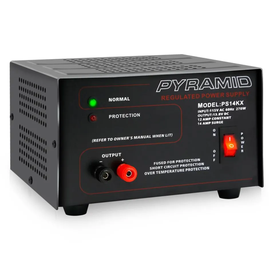 12 Amp Bench Power Supply<Pyramid