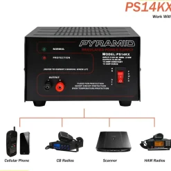 12 Amp Bench Power Supply<Pyramid