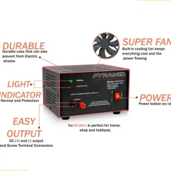 10 Amp Hobbyist Bench Power Supply<Pyramid Discount