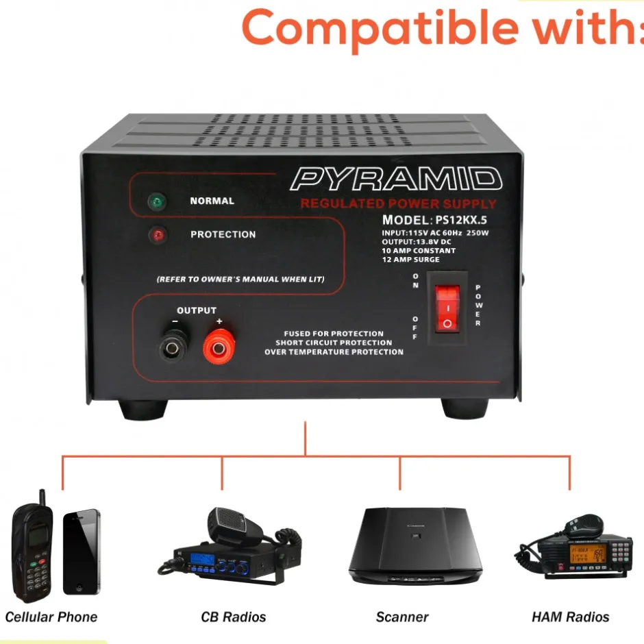 10 Amp Hobbyist Bench Power Supply<Pyramid Discount
