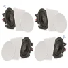 8" Bluetooth Ceiling Speaker Kit, 250W, 2-Way Stereo, Flush Mount<Pyle