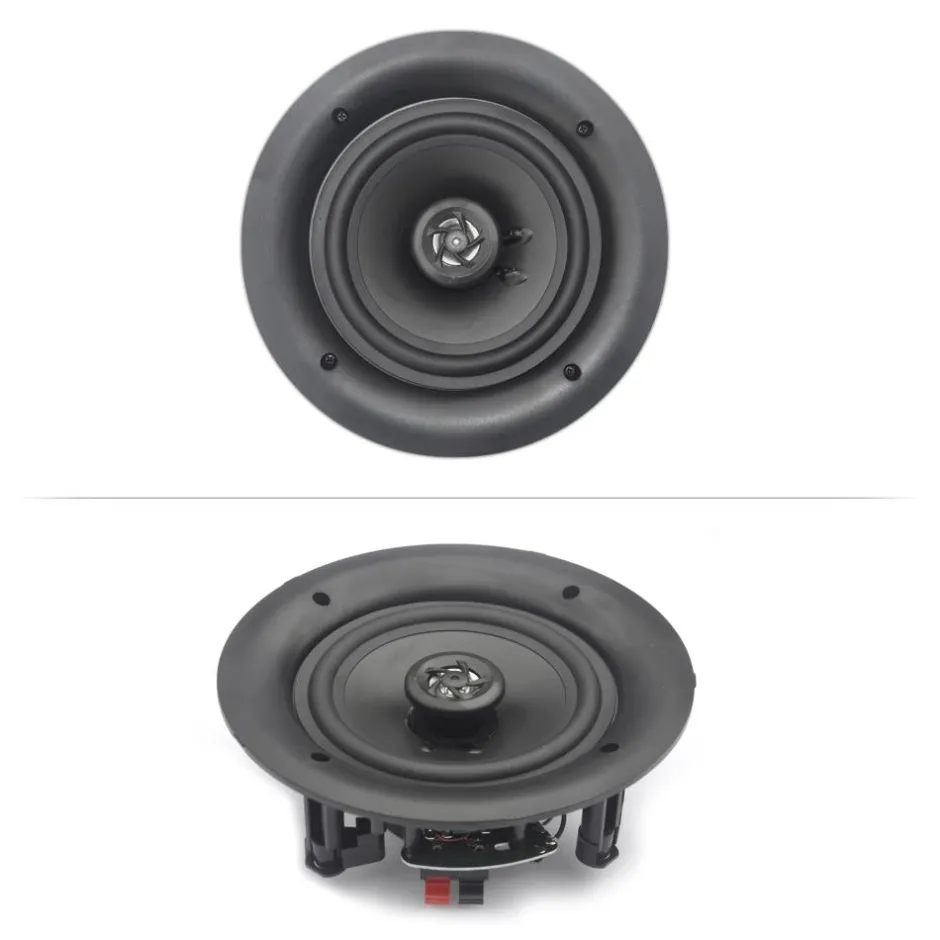 8" Bluetooth Ceiling Speaker Kit, 250W, 2-Way Stereo, Flush Mount<Pyle