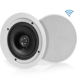 5.25" Bluetooth Ceiling/Wall Speakers 150W Flush Mount Poly Cone<Pyle Clearance