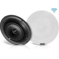 8" Bluetooth In-Wall/Ceiling Speakers 400W Dual Cone & Tweeter Stereo Sound<Pyle USA Clearance