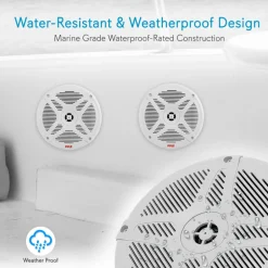 6.5‚Äô‚Äô Bluetooth Marine Speakers<Pyle Online
