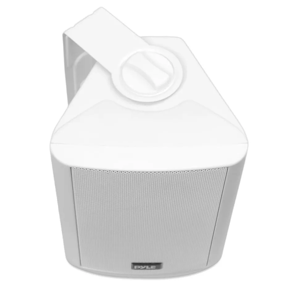 5.25" Bluetooth Speakers, Waterproof, 240W, White, Indoor/Outdoor<Pyle Clearance
