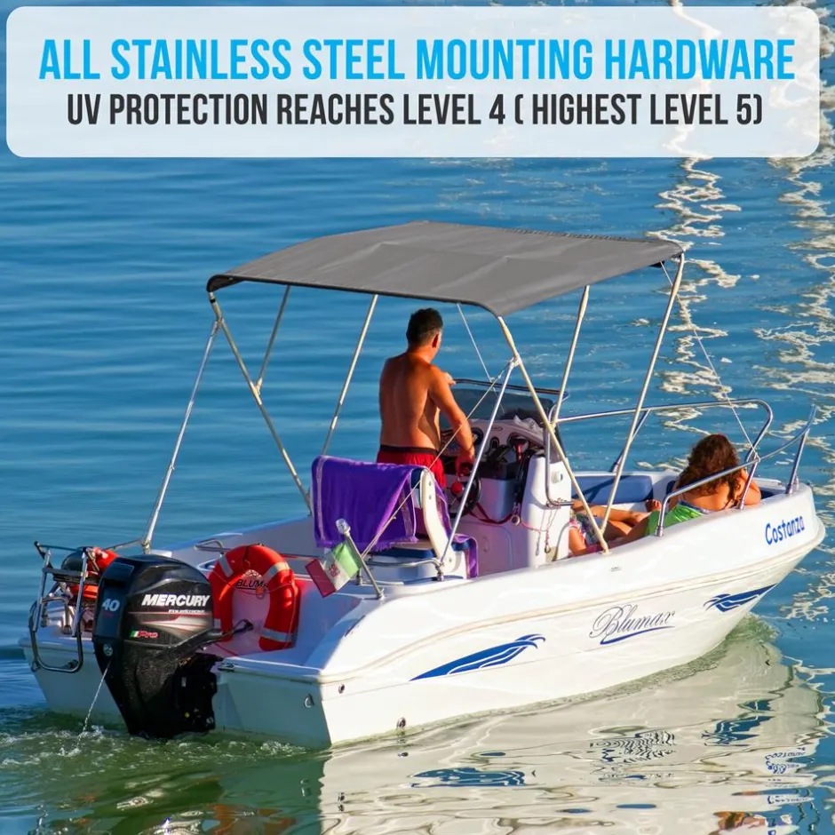4 Bow Bimini Top<SereneLife Best
