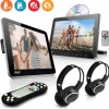10.5" Car Headrest Dvd Player Kit<Pyle Best