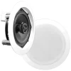 6.5" Ceiling Speakers Pair, 2-Way Sound, Easy Flush Mount, White<Pyle Clearance