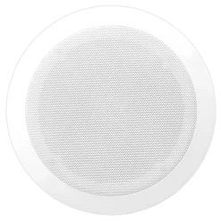 6.5" Ceiling Speakers Pair, 2-Way Stereo, 250W, Flush Mount, White<Pyle