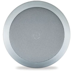 8" Ceiling Speakers Pair, 2-Way Stereo, Flush Mount, Silver<Pyle Clearance