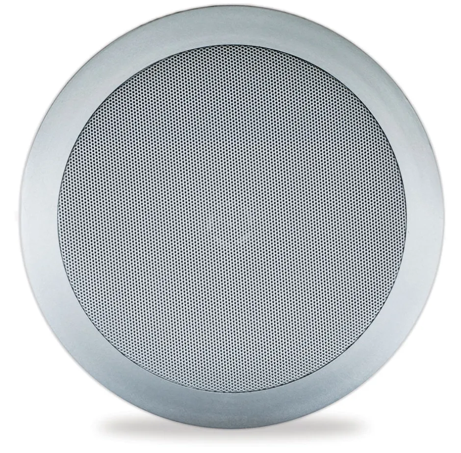 8" Ceiling Speakers Pair, 2-Way Stereo, Flush Mount, Silver<Pyle Clearance