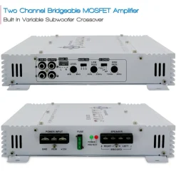 2 Channel Car Amplifier 1000W High Power MOSFET Audio Sound<Pyramid Online
