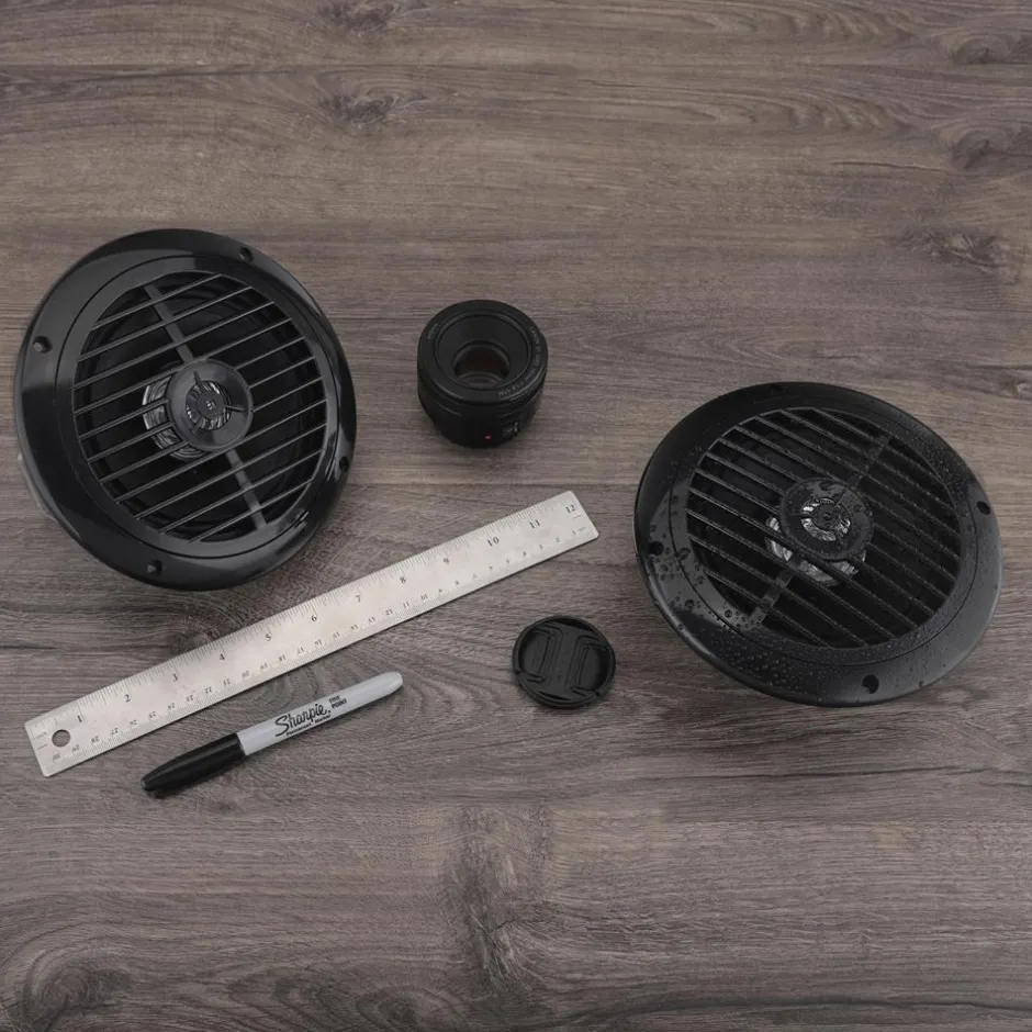 6.5" Dual Marine Speakers, Waterproof, 120W, Polyprone Cone<Pyle Online