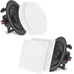5.25'' Home In-Wall / Ceiling Speakers<Pyle Hot