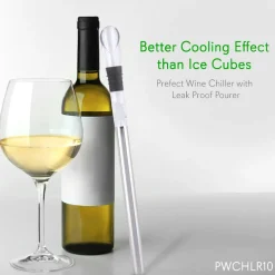 2 In 1 Stainless Steel Wine Chill Rod Wi<NutriChef Online