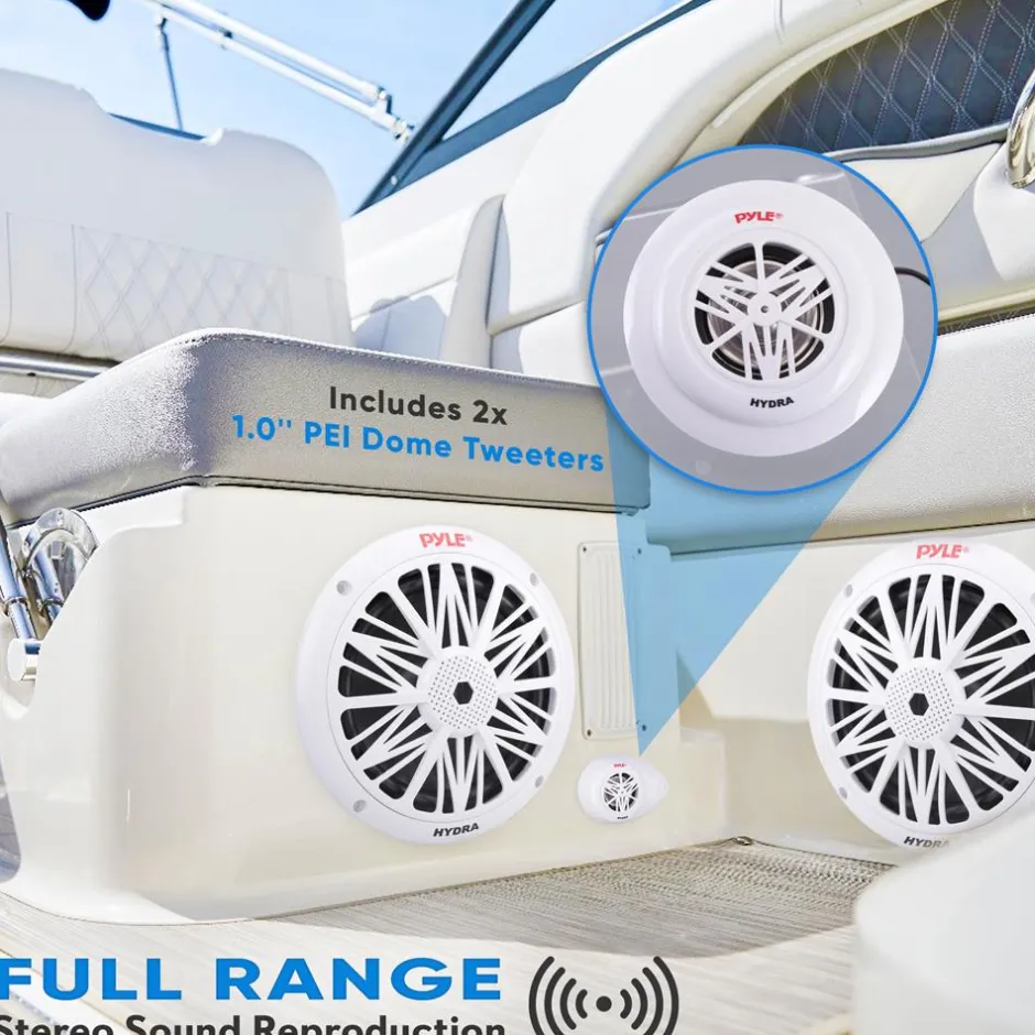 6.5 Inch Marine Component Speakers<Pyle Discount