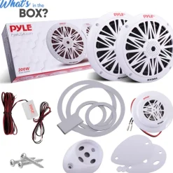 6.5 Inch Marine Component Speakers<Pyle Discount
