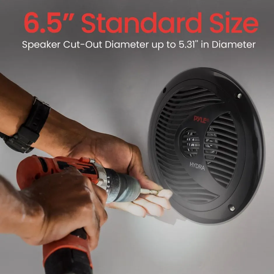 6.5 Inch Marine Component Speakers<Pyle Hot