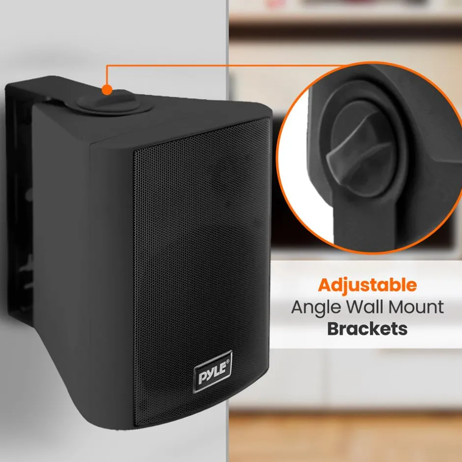 5.25" Indoor/Outdoor Wall Mount Speakers<Pyle Sale
