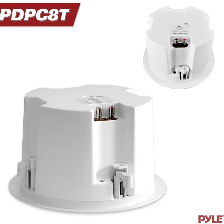8.0'' In-Wall / Ceiling Speaker, 70V<Pyle Hot