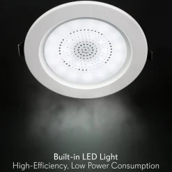 3.5'' Led Bluetooth Ceiling Speakers Kit<Pyle