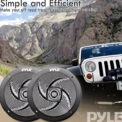 4'' Low-Profile Marine Grade Speakers<Pyle Sale