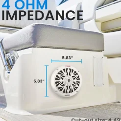 5.25'' Marine Component Speakers<Pyle Sale