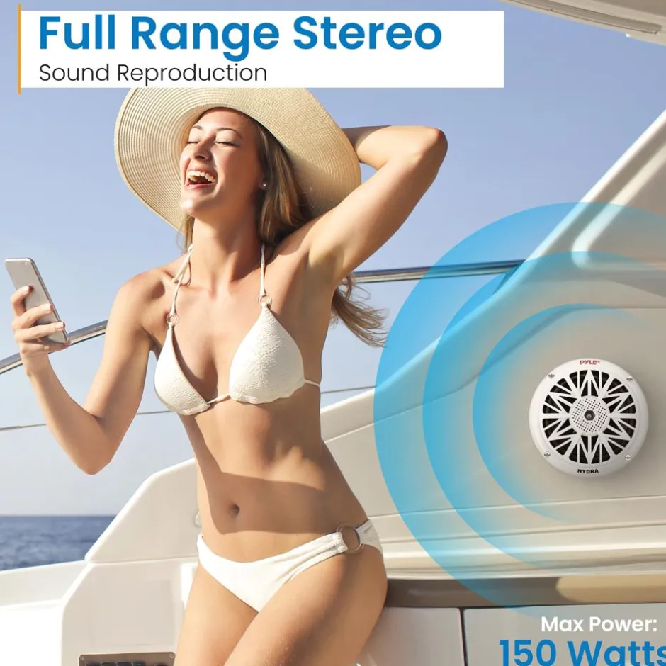 5.25'' Marine Component Speakers<Pyle Sale