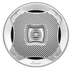6.5" Marine Speakers 400W Water Resistant Stereo System Silver<Lanzar Best