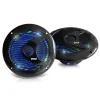 6.5" Marine Speakers Waterproof 150W LED Lights Polyprone Cone<Pyle Clearance