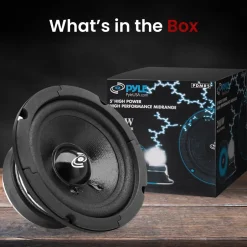 5'' Mid-Bass Mid-Range Woofer Driver<Pyle