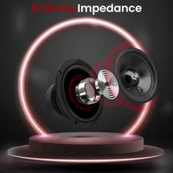5'' Mid-Bass Mid-Range Woofer Driver<Pyle