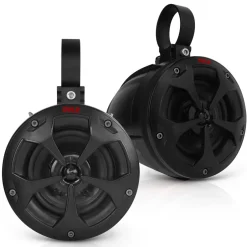 4" Off-Road Bluetooth Speakers 800W Waterproof Marine Grade, Black<Pyle Best