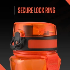 24 Oz Water Bottle Leakproof Tritan Wide Mouth Fruit Infuser Orange<SQUATZ Best