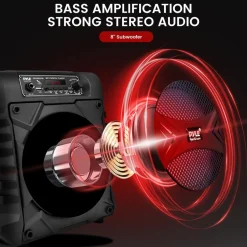 8‚Äù Portable Pa Speaker<Pyle Best