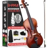 1/2 Size Violin Starter Kit, Ready to Play, Wood Grain, Includes Case & Bow<Pyle Discount