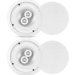 6.5" 300W Waterproof Ceiling Speaker, Marine Grade, Weather Resistant<Pyle Online