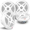 6.5" Waterproof Marine Speakers w/ Wireless BT Control for ATV/UTV/Boat<Pyle New