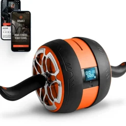 Ab Roller Wheel for Core Strength, Ultra-Wide Non-Slip Rubber Wheel<SQUATZ Outlet