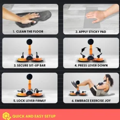 Abs Master Sit-Up Bar<SQUATZ Clearance