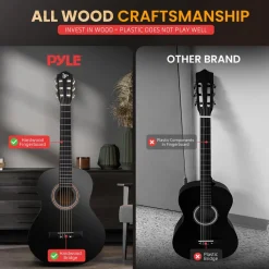 Acoustic Guitar Kit, Perfect for Beginners, 30