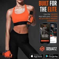 Adjustable Dumbbell Set 5 lbs - Non-Slip Neoprene, Versatile Home Workout<SQUATZ Outlet