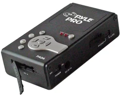Audio Interface Recorder with USB & SD Card, 4 Inputs, 5V Power Supply<Pyle Hot