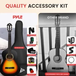 Beginner Acoustic Guitar Kit, 39
