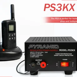 Bench Power Supply 2.5A Linear Regulated 12V Converter 50W<Pyramid Discount