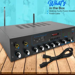 Bluetooth Audio Amplifier System<Pyle New