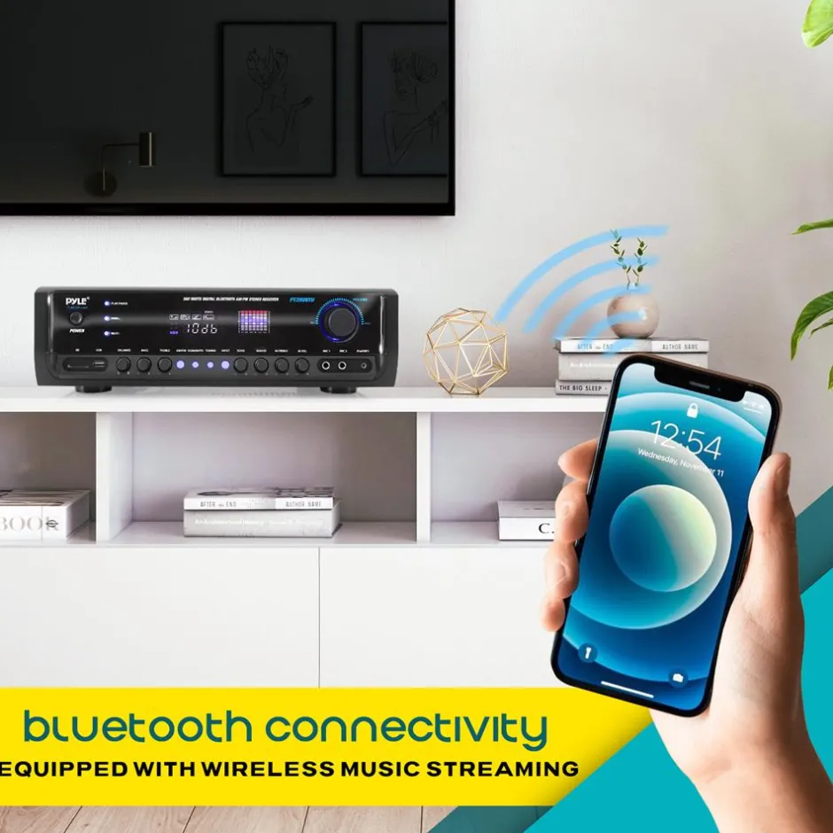 Bluetooth Home Theater Stereo Receiver<Pyle Hot