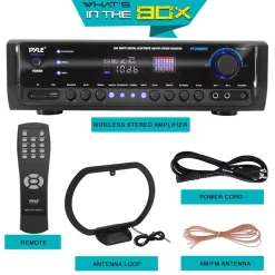 Bluetooth Home Theater Stereo Receiver<Pyle Hot